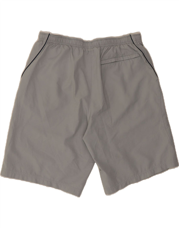 NIKE Womens Sport Shorts UK 14/16 Large  Grey Polyester Vintage Nike and Second-Hand Nike from Messina Hembry 