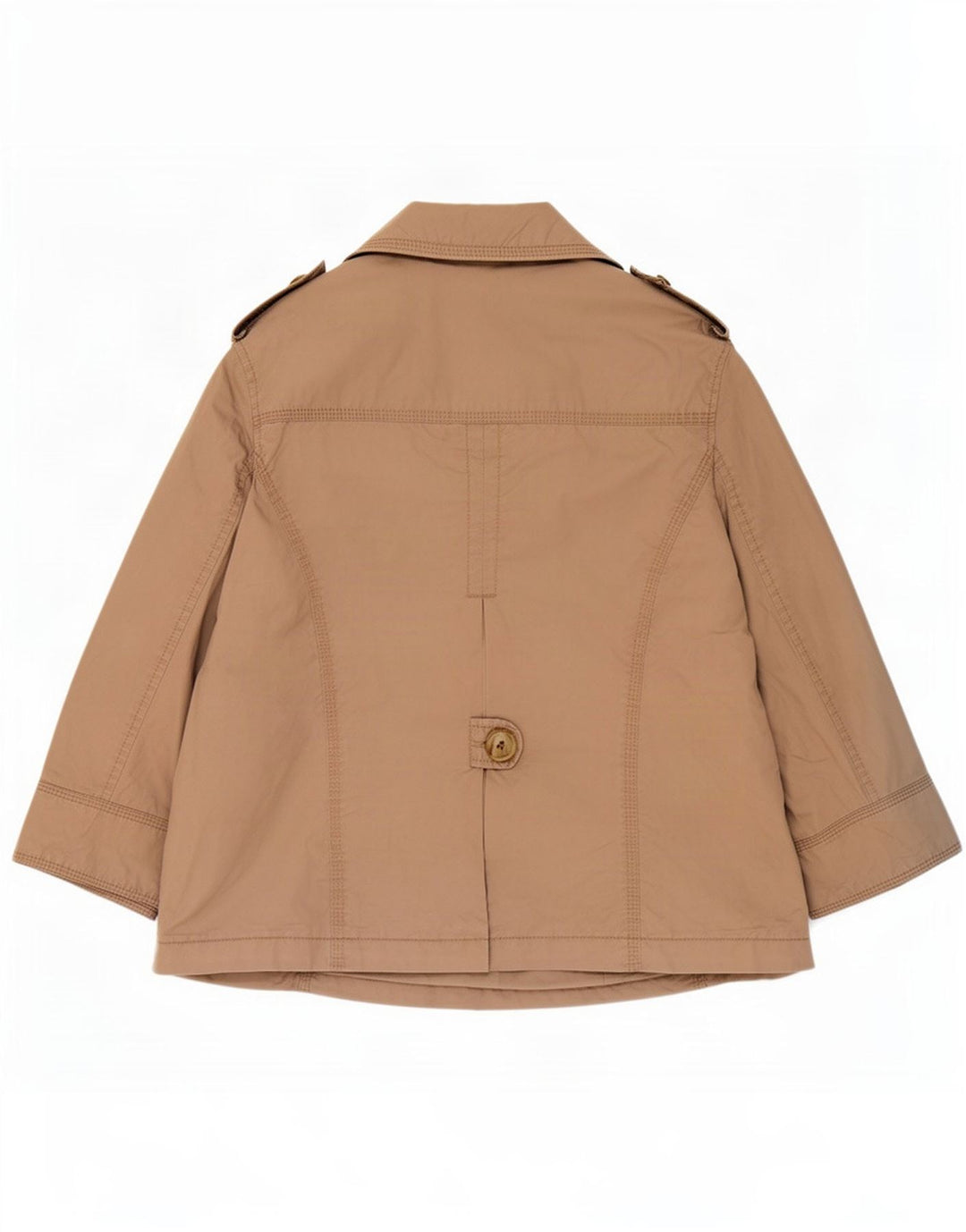 Marks & Spencer Damen Zweireihige Militärjacke UK 12 Mittelbeige
