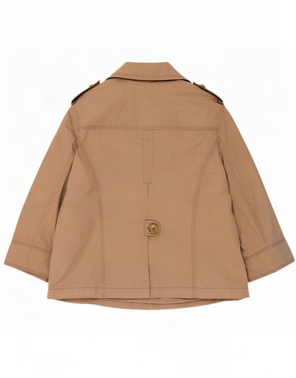 Marks & Spencer Damen Zweireihige Militärjacke UK 12 Mittelbeige