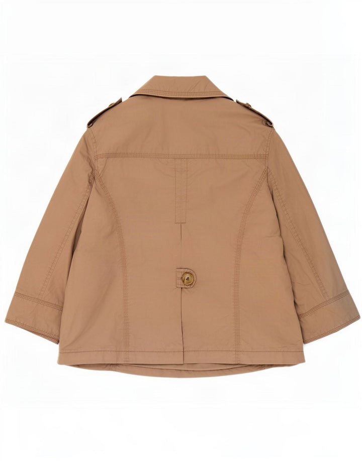 Marks & Spencer Damen Zweireihige Militärjacke UK 12 Mittelbeige