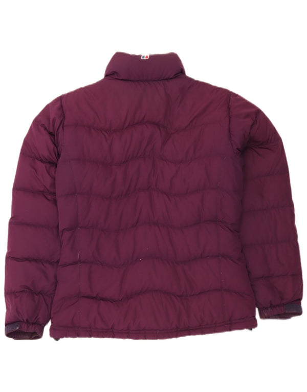 Berghaus Damen Wattierte Jacke UK 8 Small Lila Polyester