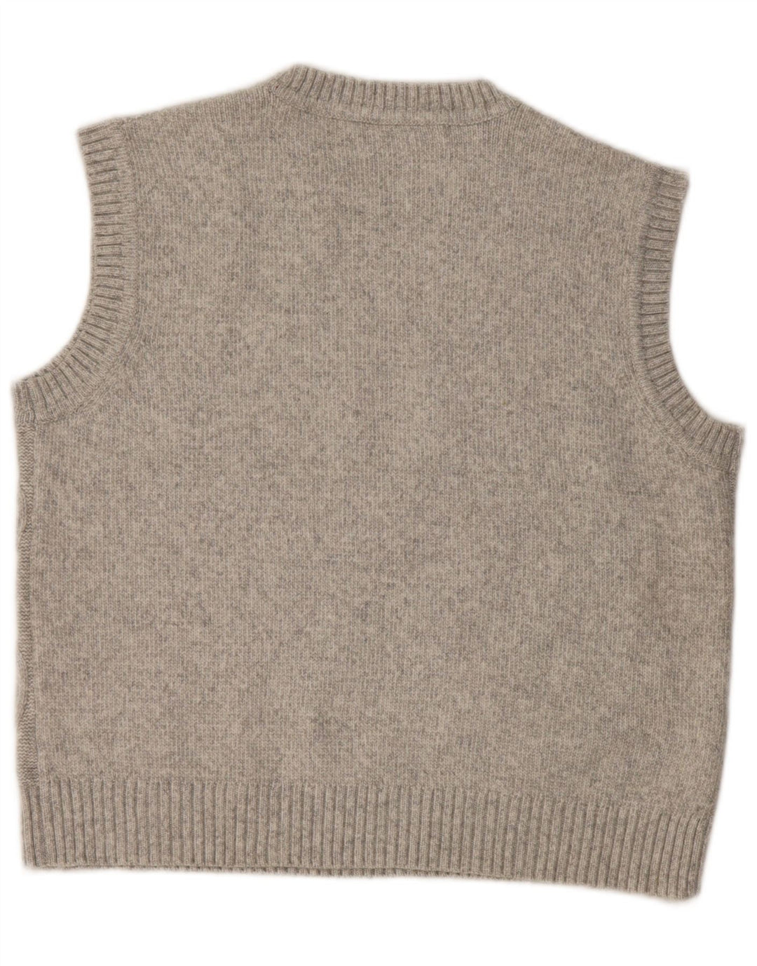 Marks & Spencer Damen Weste Tank Top UK 14 Mittelgraues Polyester
