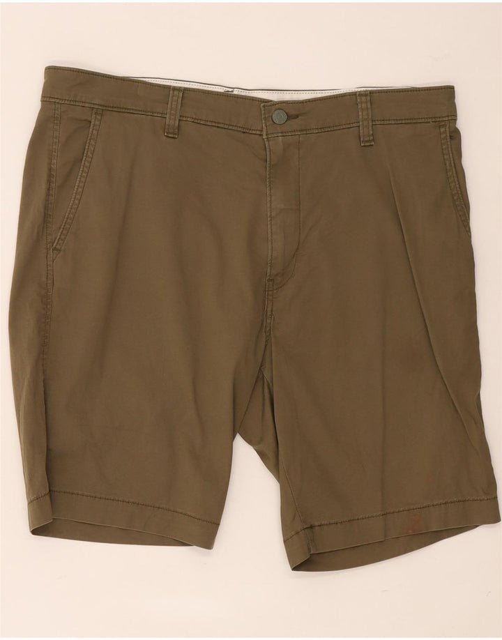 Levi's Herren-Chinoshorts W36, große Khaki-Baumwolle