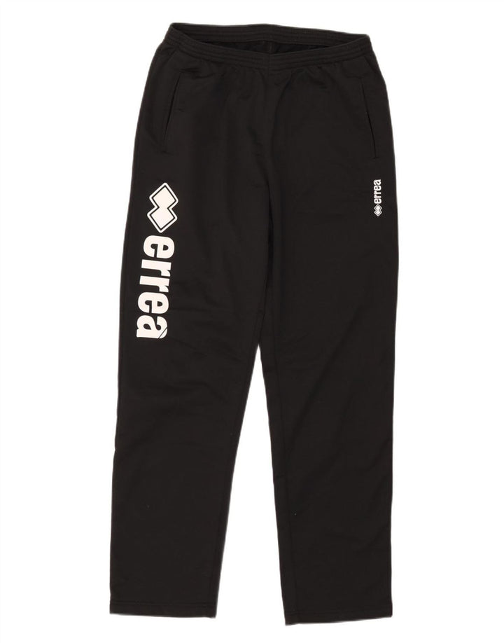 Errea Herren-Trainingshose mit Grafik, mittelschwarz, Polyester