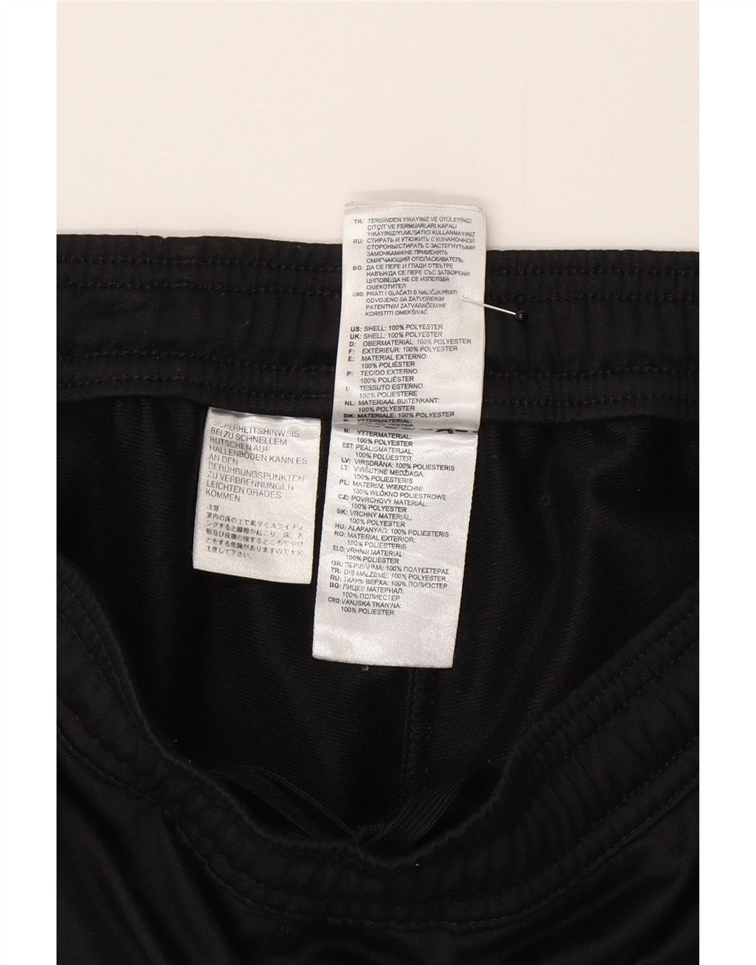 Adidas Herren Trainingshose Jogger XS Schwarz Polyester