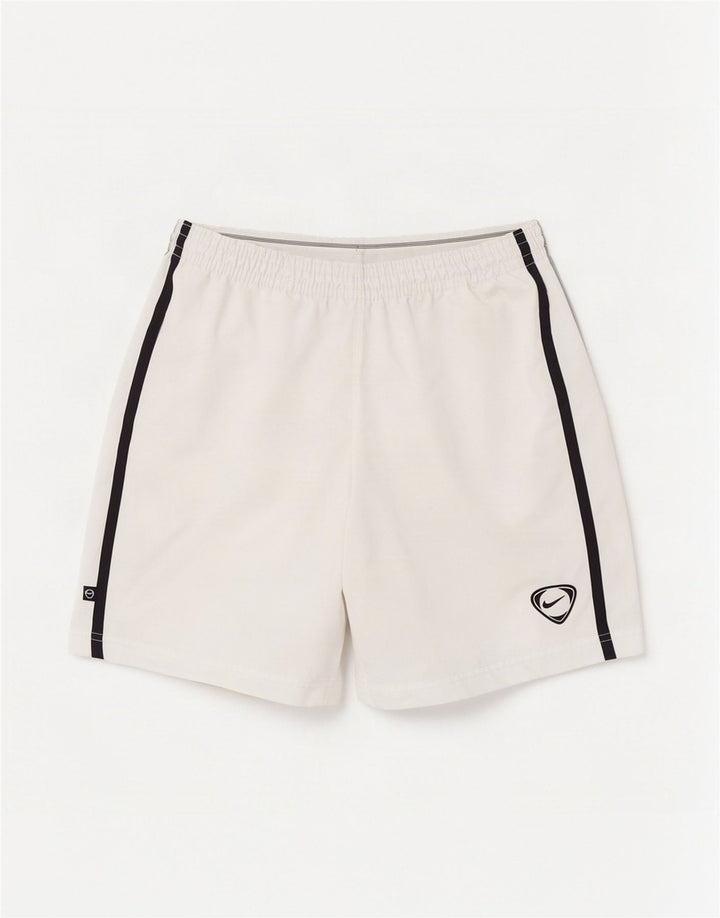 Nike Herren-Sportshorts UK 31/33 Mittelweißes Polyester