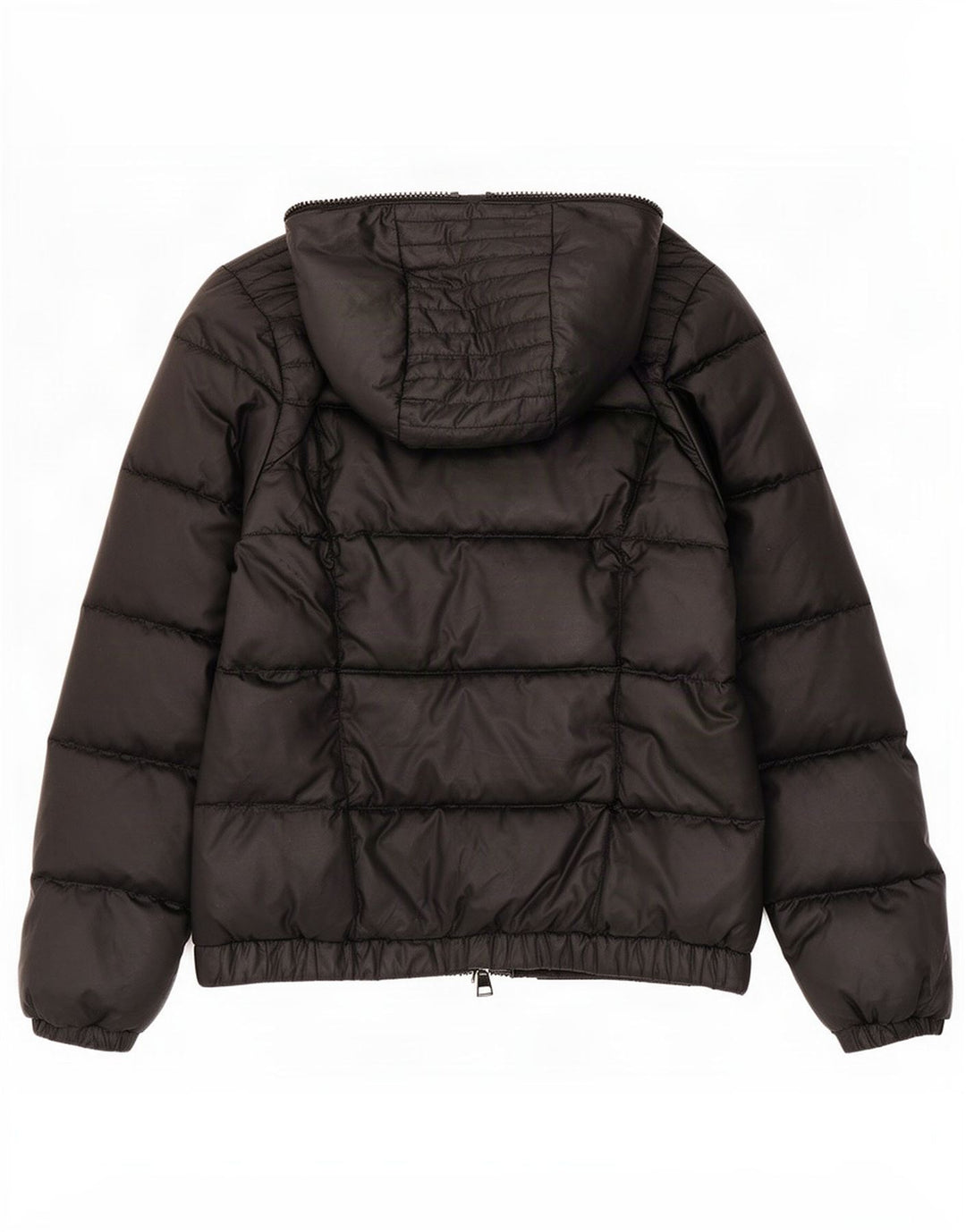 Adidas Damen Kapuzenjacke, gepolstert, UK 12/14, mittelschwarz, Polyester
