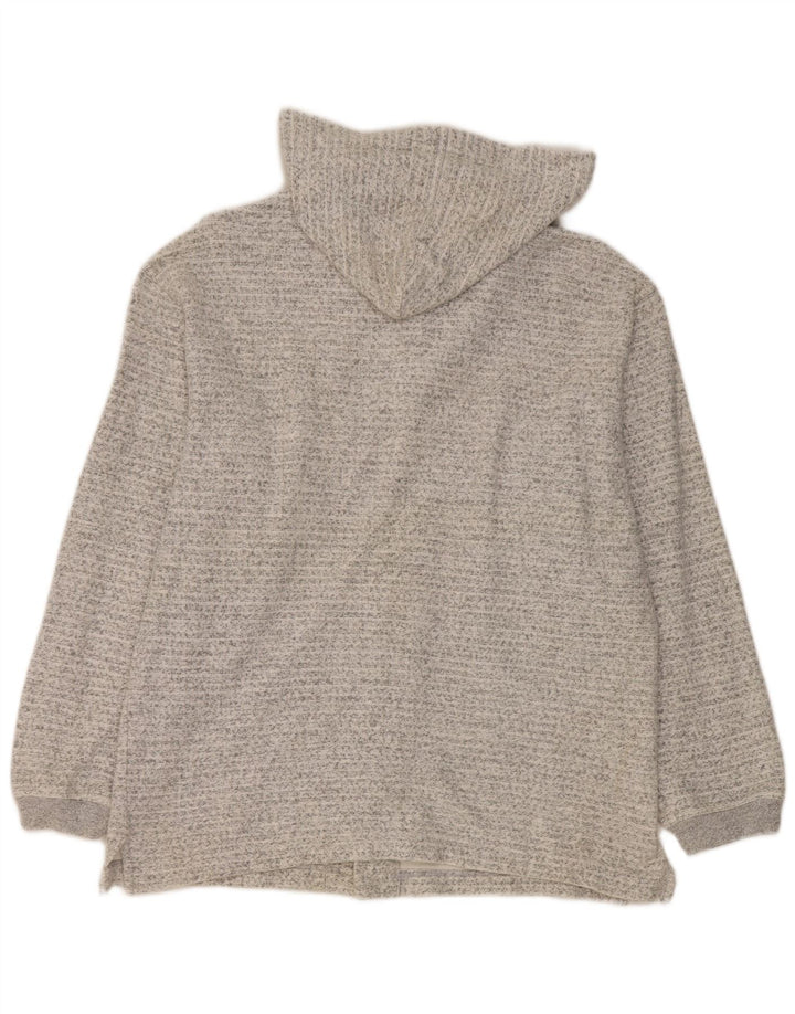 Foxhound Herren-Trainingsanzug mit Kapuze, Jacke, XL, grau meliert