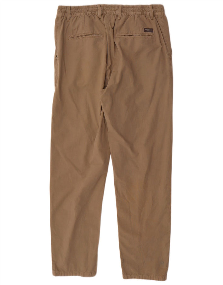 Carrera Herren-Chinohose mit normaler Passform, Größe M, W32, L30, Beige