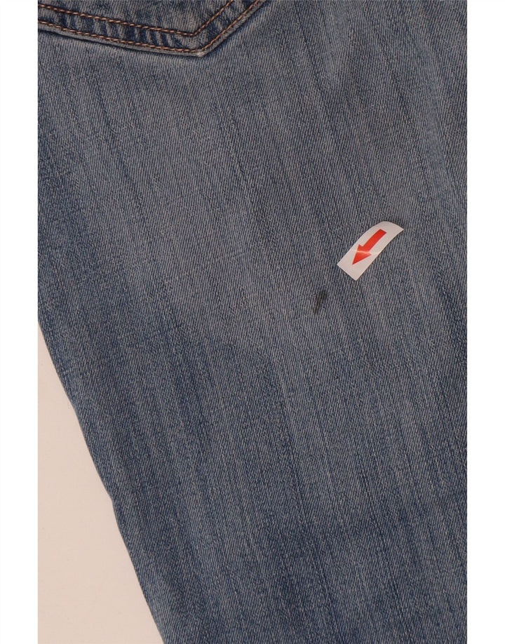 Wrangler Herren Texas Stretch Straight Jeans W36 L30 Blaue Baumwolle