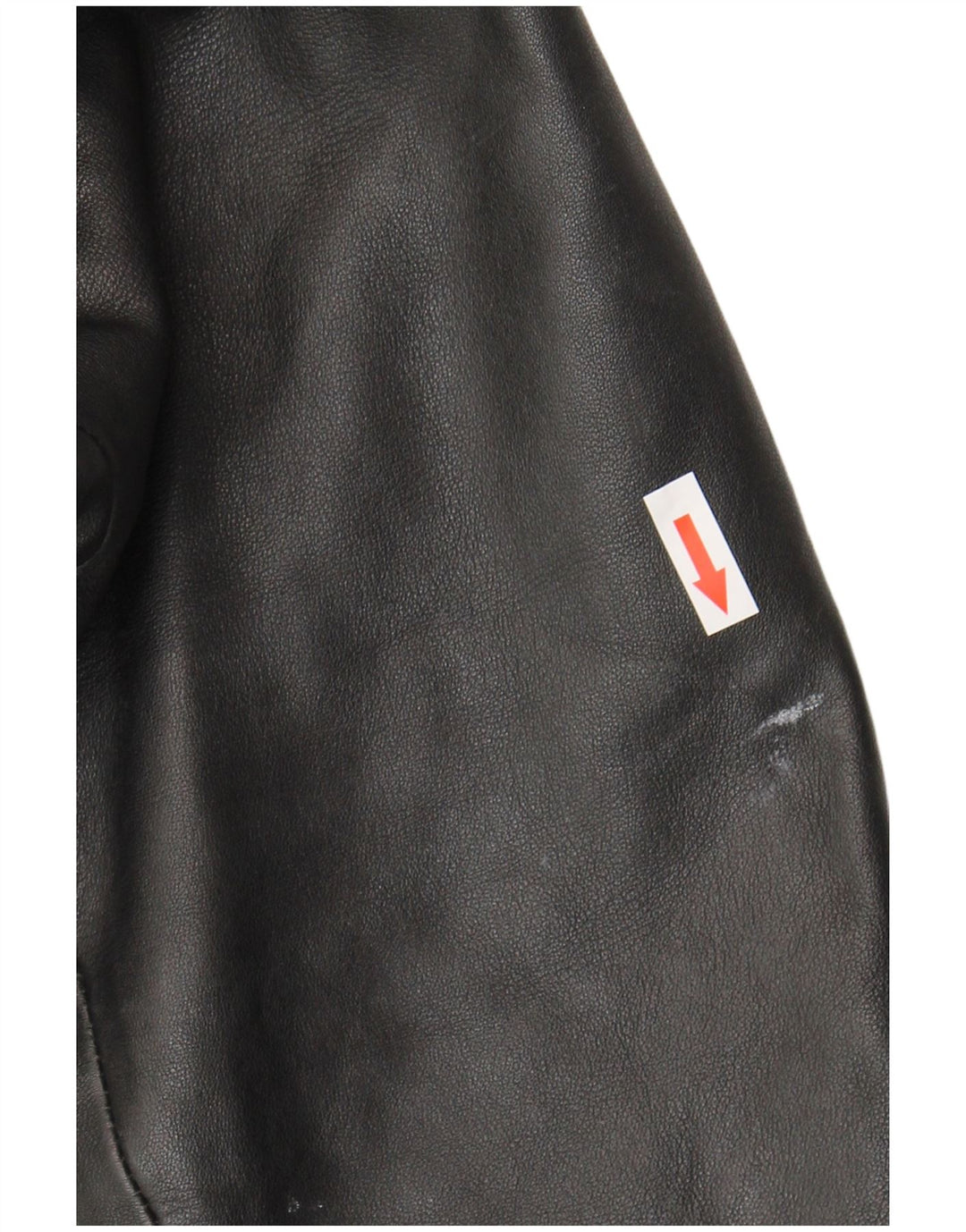 Vintage Herren Lederjacke UK 40 Großes schwarzes Leder