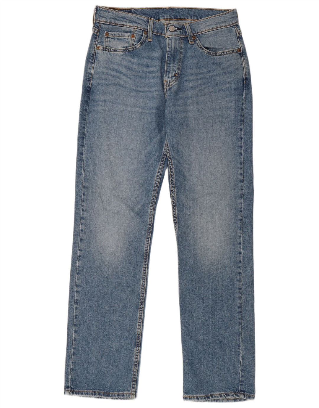 Levi's Herren 514 Straight Jeans W32 L32 Blaue Baumwolle