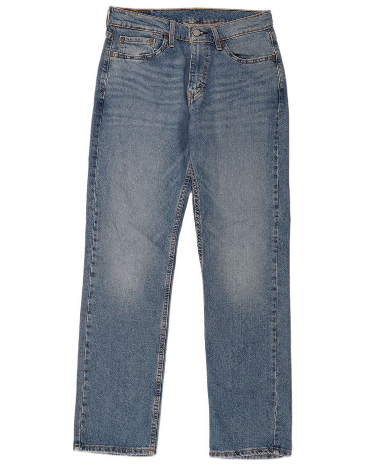 Levi's Herren 514 Straight Jeans W32 L32 Blaue Baumwolle