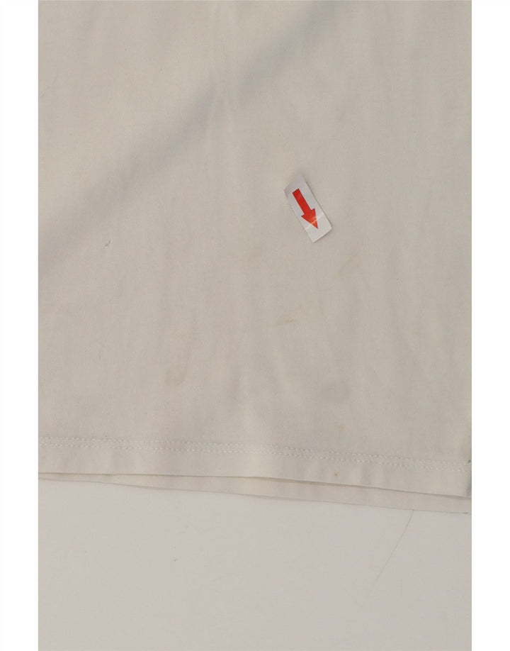 Jordan Herren-T-Shirt mit Grafik, Größe S, weiße Baumwolle