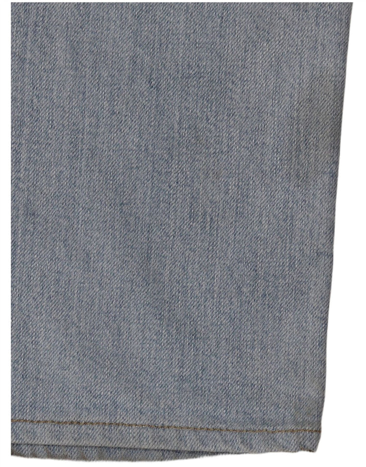 J. Crew Herren 770 Straight Jeans W34 L32 Blaue Baumwolle