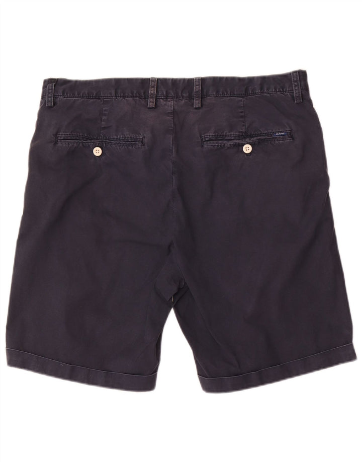Gant Herren Chinoshorts W36 Large Marineblaue Baumwolle