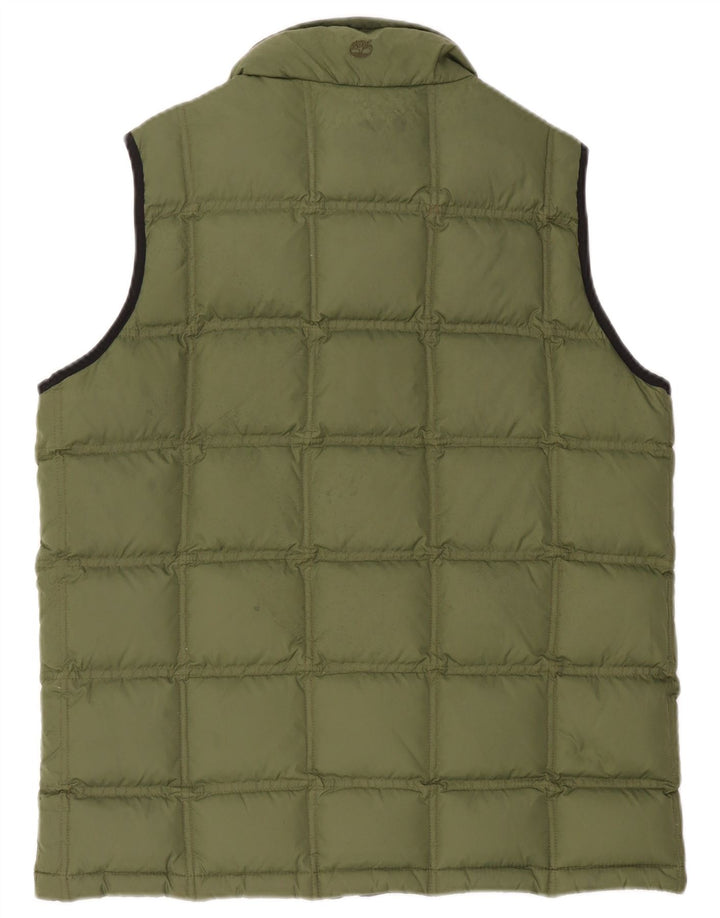 Timberland Herren Wattierte Weste UK 40 Large Grün