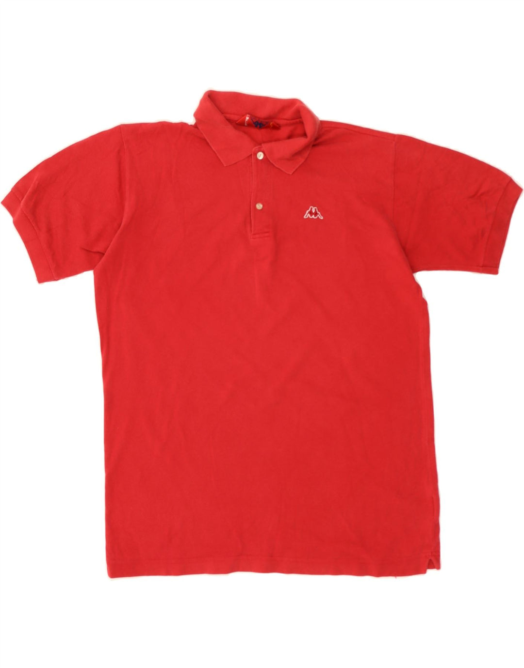 KAPPA Mens Polo Shirt Large Red Cotton Vintage Kappa and Second-Hand Kappa from Messina Hembry 