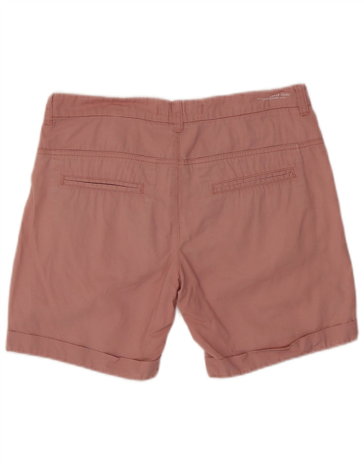 CALVIN KLEIN JEANS Damen Chinoshorts W27 Small Rosa Baumwolle