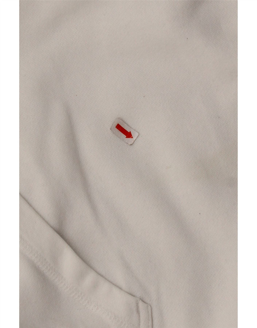 NIKE Herren Kapuzenpullover UK 45/47 XL Weiße Baumwolle