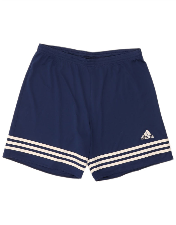 Adidas Herren Climalite Sport Shorts Large Marineblau Polyester