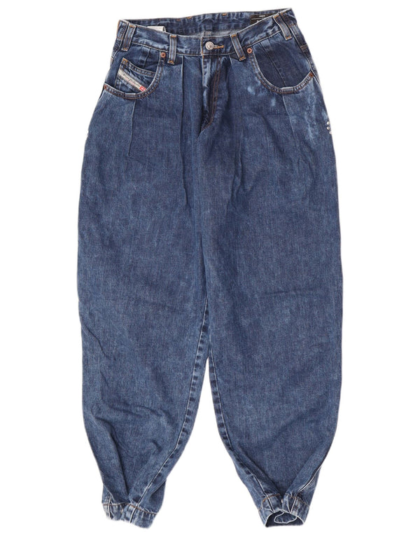 Diesel Girls Balloon Loose Jeans 13–14 Jahre W26 L29 Blaue Baumwolle