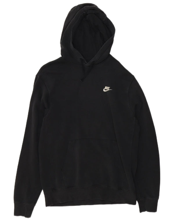 Nike Herren-Kapuzenpullover, mittelgroß, Schwarz, Baumwolle