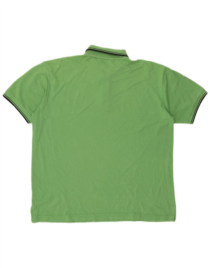 Kappa Herren Poloshirt 2XL Grüne Baumwolle