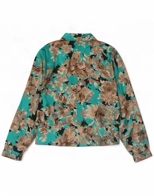 Gabrielle Damen-Hemdbluse US 3 Small Mehrfarbiges Blumenmuster