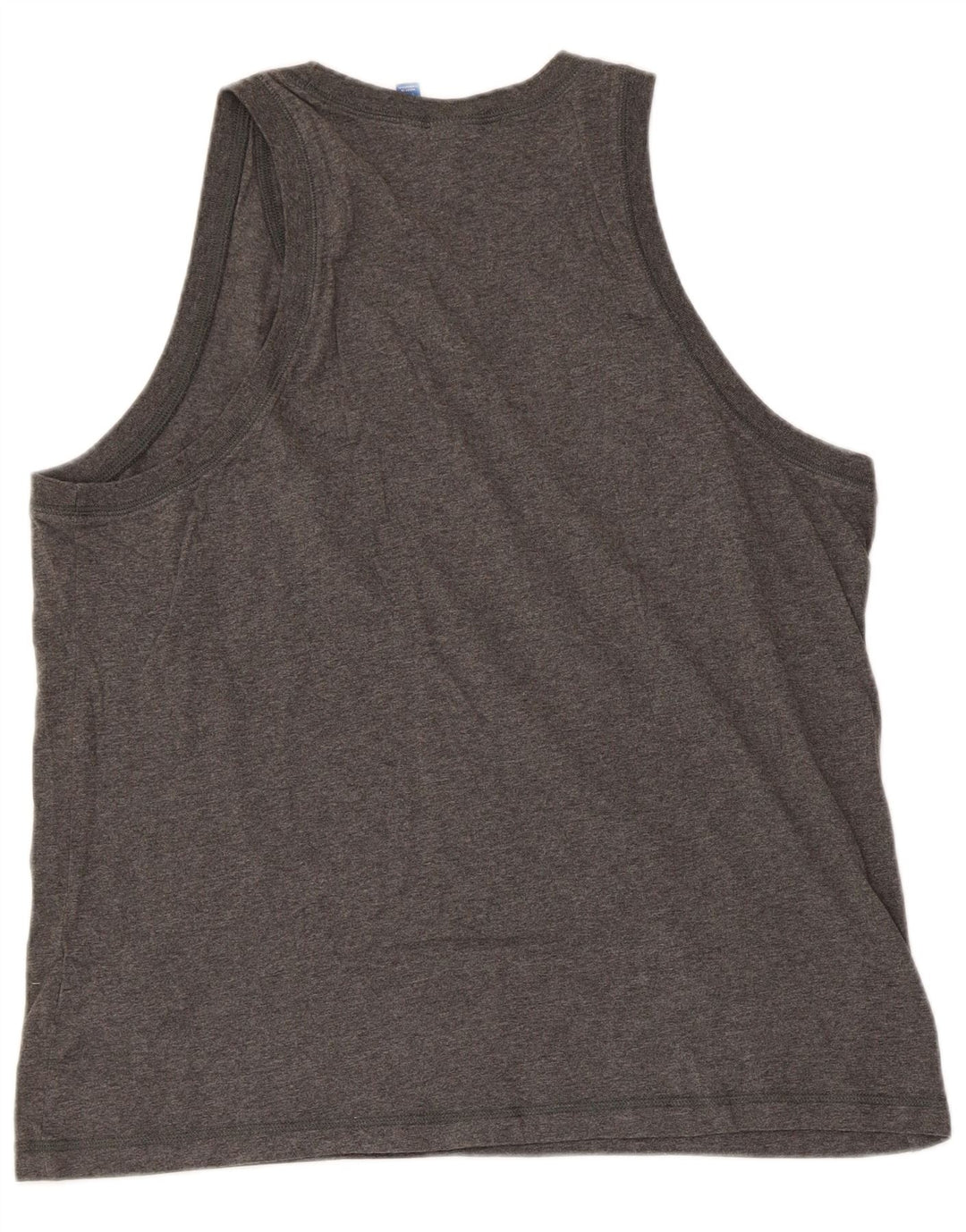 Adidas Herren Graphic Vest Top Große graue Baumwolle
