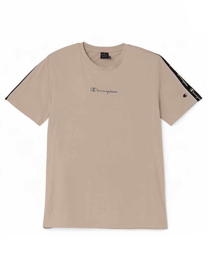 Champion Herren-T-Shirt mit Grafik, XL, Weiß, Farbblock