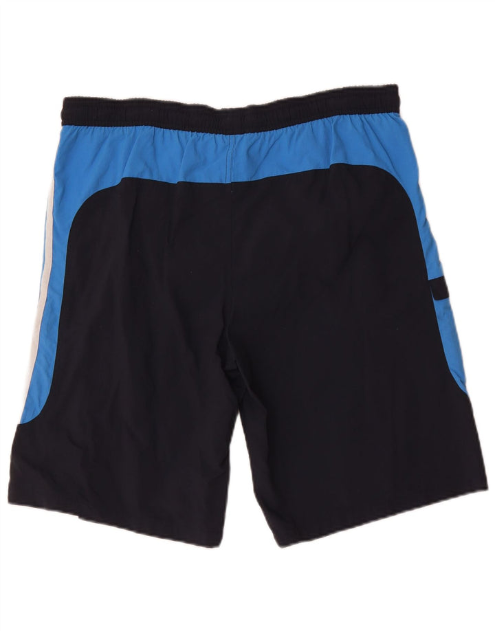 Adidas Herren Cargo-Badeshorts, groß, marineblau, Farbblock-Polyester
