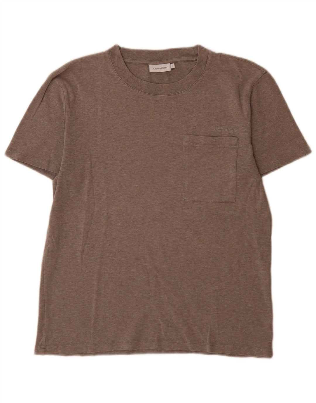 Calvin Klein Herren T-Shirt Top Mittelbraun