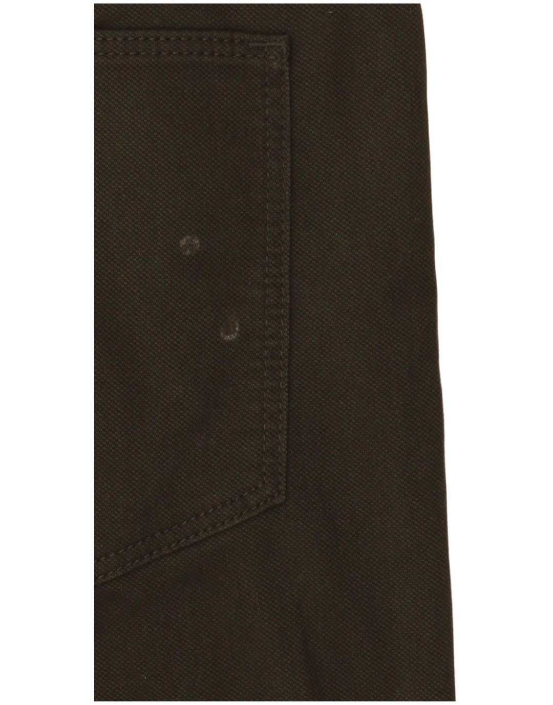 Marks & Spencer Herren Straight Jeans W36 L29 Khaki Baumwolle