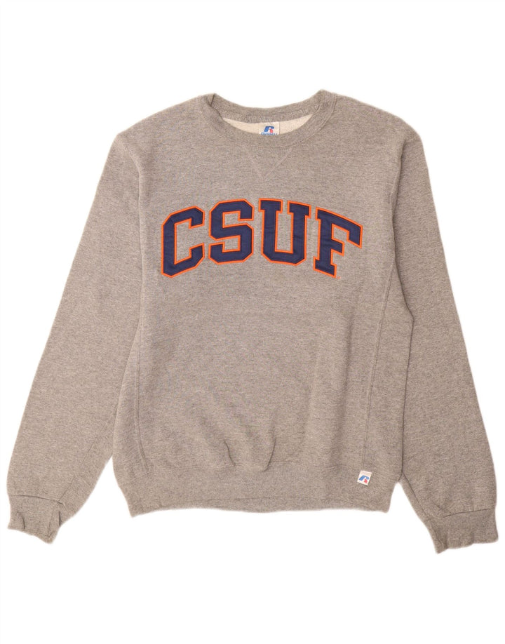 RUSSELL ATHLETIC Herren-Sweatshirt mit Grafik, Größe S, grau, Polyester