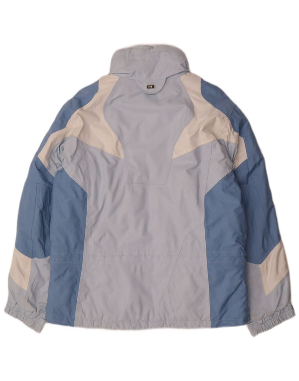 Hot Stuff Damen Skijacke IT 46 Large Blue Colourblock Polyester