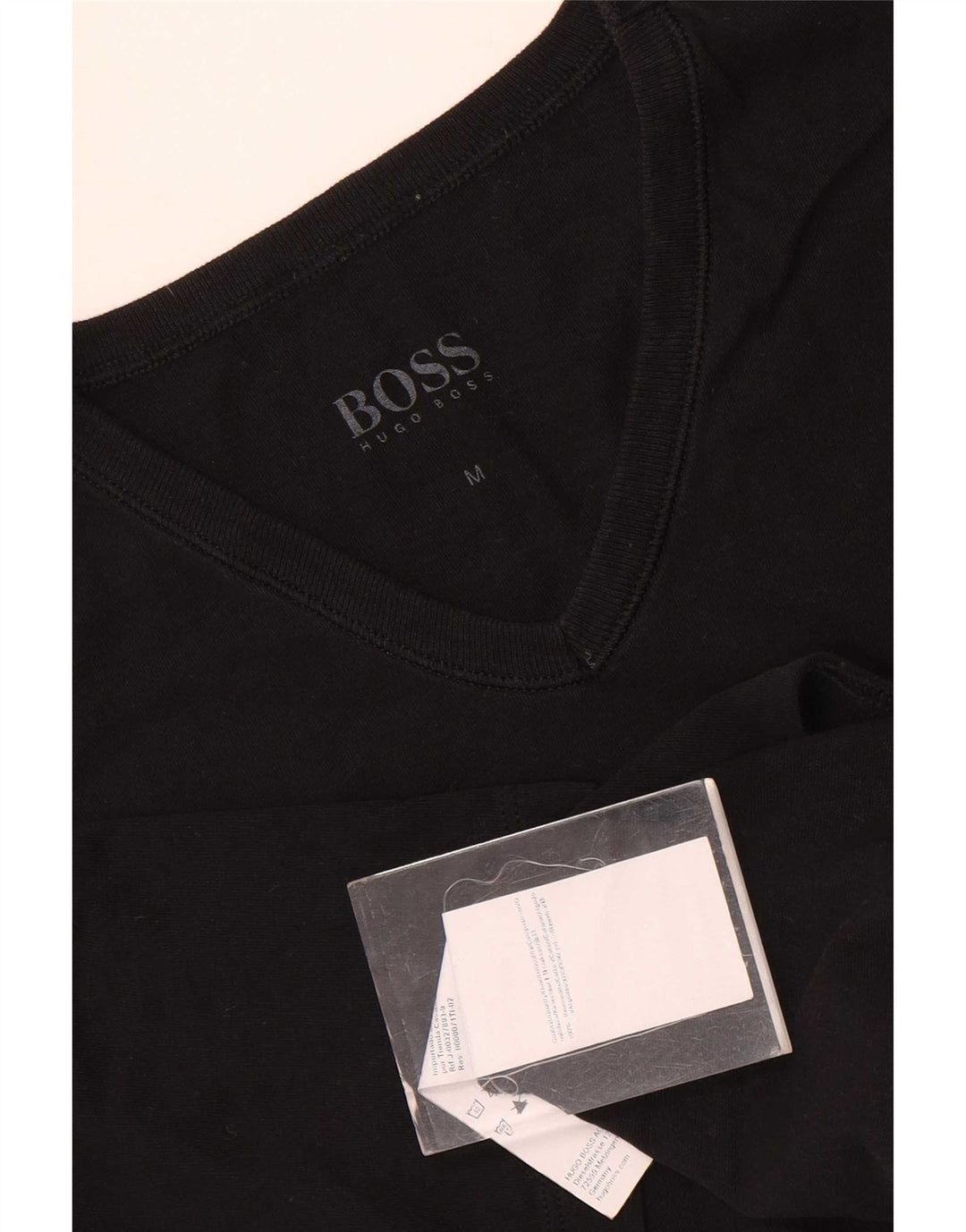 Hugo Boss Herren T-Shirt Top Medium Schwarz