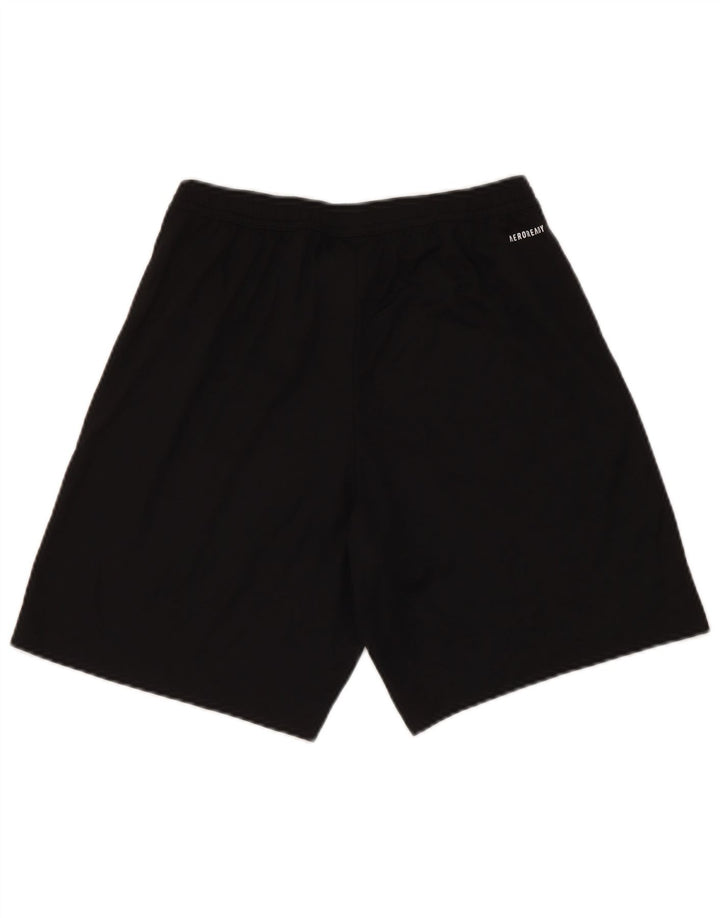 Adidas Herren Aeroready Graphic Sport Shorts Small Schwarz Polyester