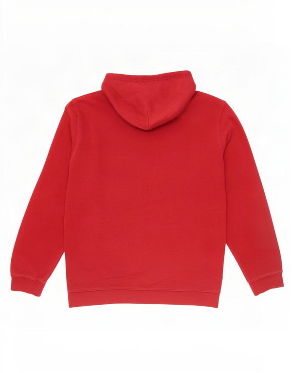 Champion Mens Graphic Hoodie Jumper XL Red