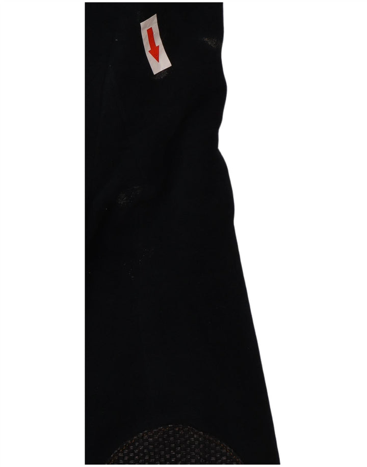 Zara Damen 1-Knopf-Blazerjacke UK 12 Medium Navy Blue Acetate