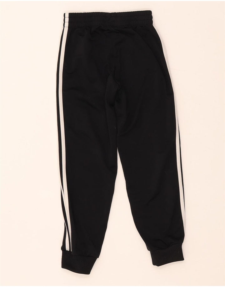 Adidas Jungen-Trainingshose, Jogginghose, 6–7 Jahre, schwarzes Polyester