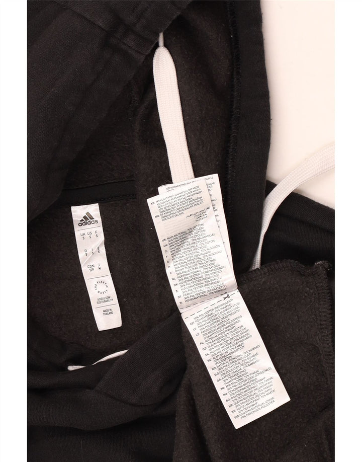 Adidas Herren Kapuzenpullover Small Schwarz Baumwolle