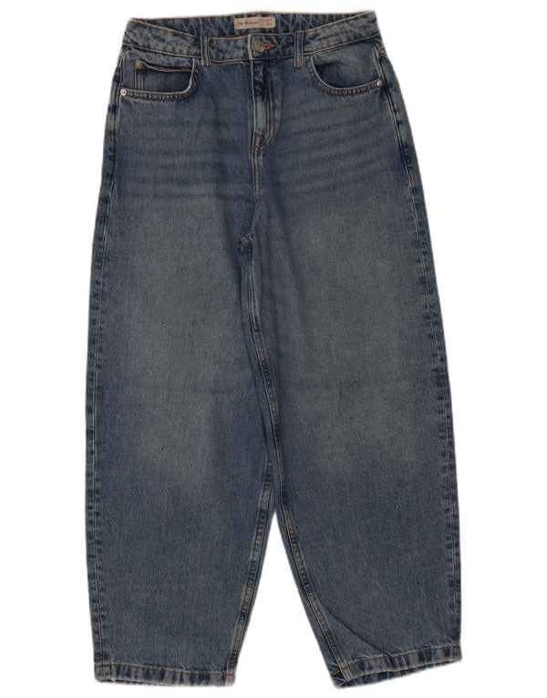 Marks & Spencer lockere Jeans für Mädchen, 12–13 Jahre, W30, L27, blaue Baumwolle