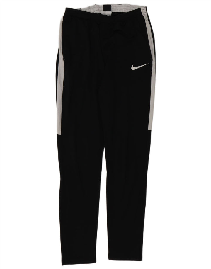 Nike Herren-Trainingshose aus mittelschwarzem Colourblock-Polyester