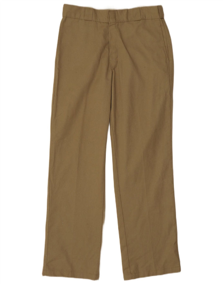 Dickies Gerade Herren-Chinohose W32 L32 Beige Polyester