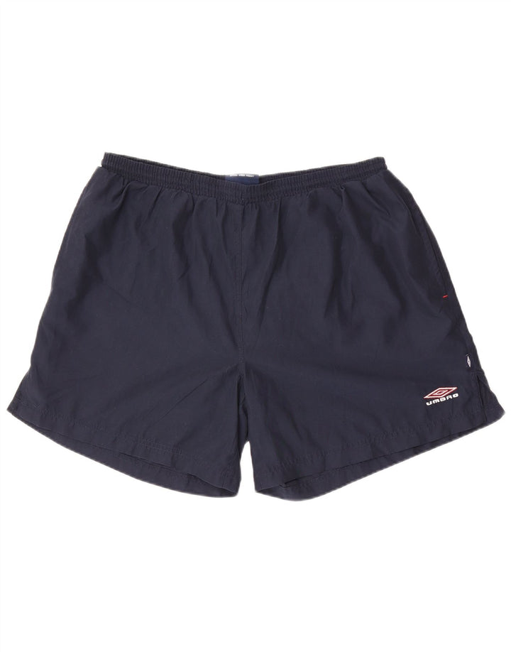 Umbro Herren-Badeshorts, groß, marineblau, Polyester