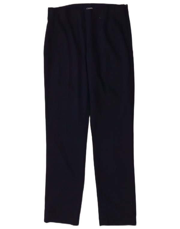 CHAPS Gerade Freizeithose für Damen, US 10, Größe L, W32, L31, Marineblau