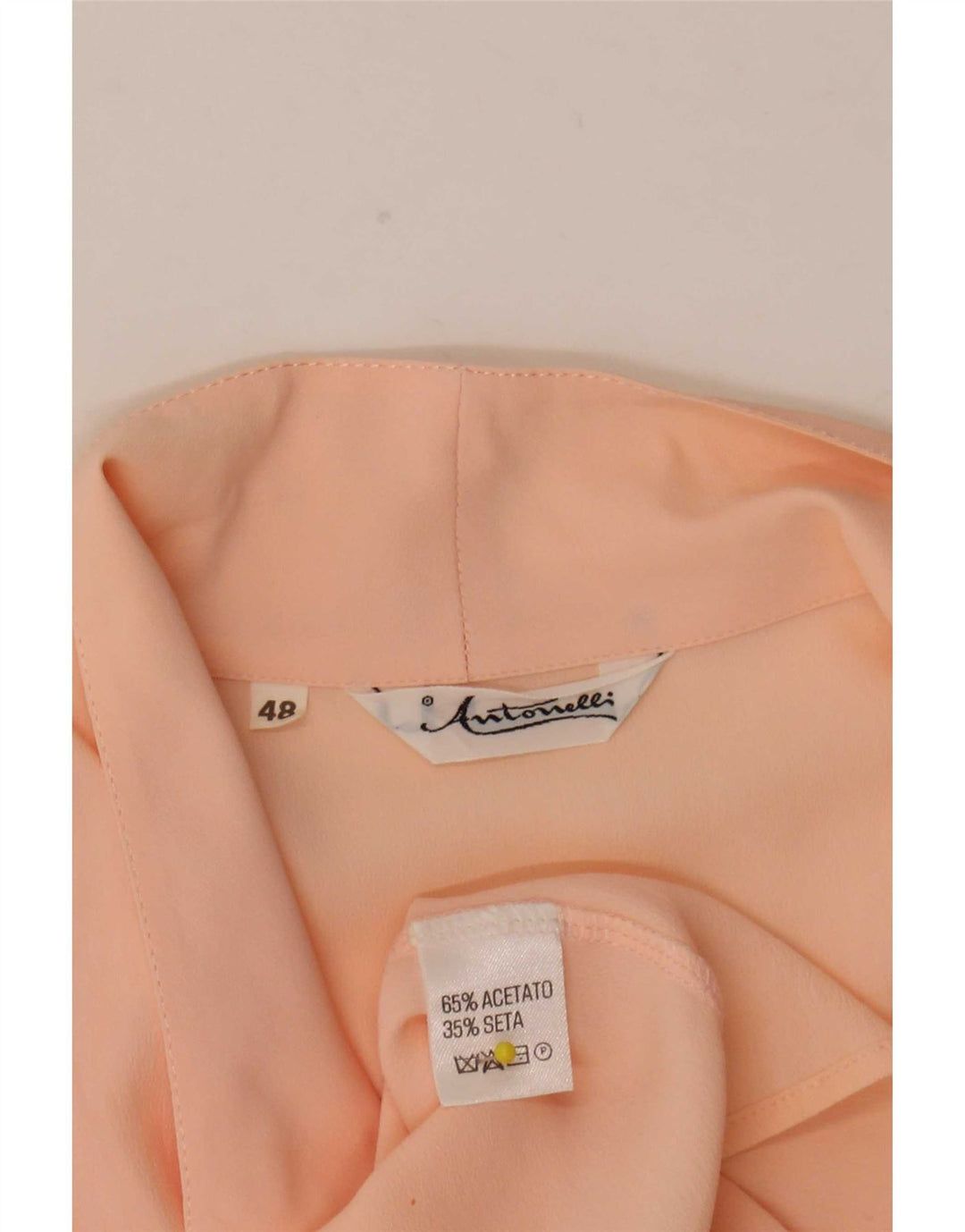 Antonelli Damen Hemdbluse IT 48 XL Rosa Acetat