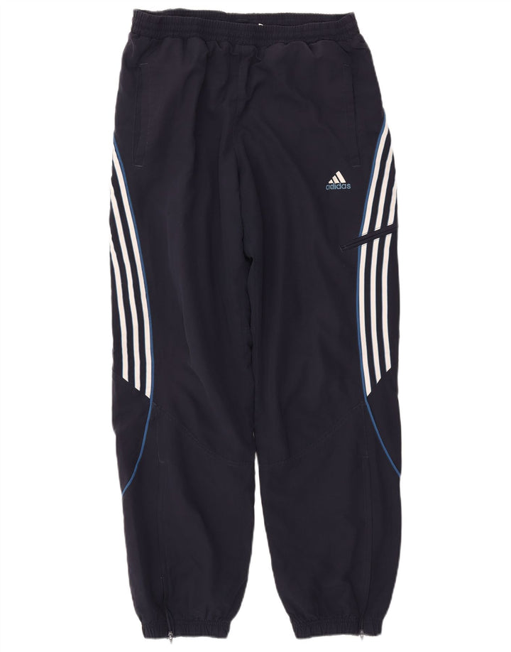 ADIDAS Herren Karotten-Trainingshose, Jogginghose, mittelmarineblau, Polyester
