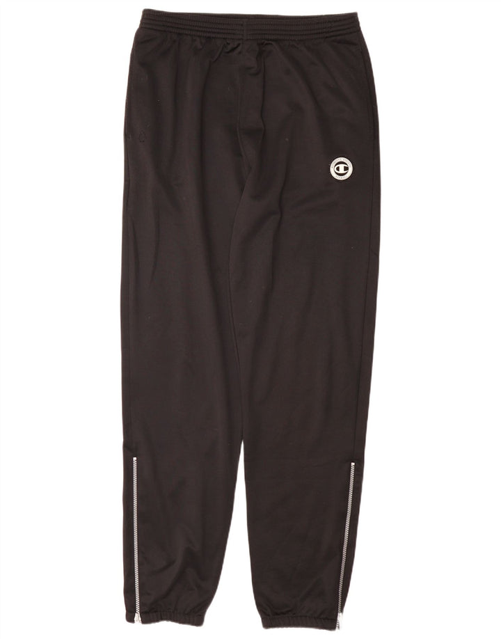 Champion Herren-Trainingshose, Jogginghose, Größe L, Schwarz, Polyester